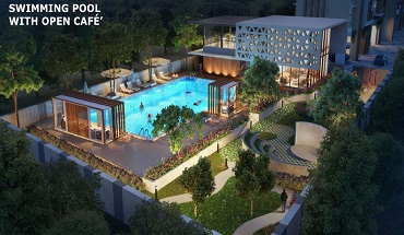 Swimming Pool with Open Cafe