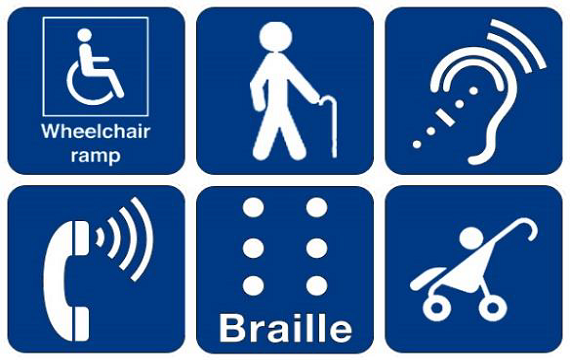 Wheelchair and physically disabled friendly environment